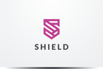 Shield Letter S Geometric Logo Design Vector v.04 Screenshot 1