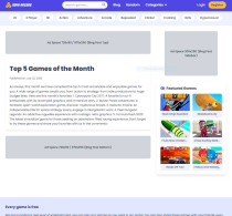 Nova Arcade HTML 5 Game Portal CMS - PHP Script Screenshot 9