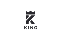 King Letter K Crown Logo Design Vector Screenshot 3