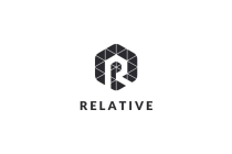 Letter R Hexagon Pixel Logo Design Vector v12 Screenshot 3