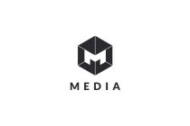 Letter M Hexagon Geomeric Logo Design Vector v.12 Screenshot 3