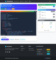 Infinitypaste - PHP Pastebin script  Screenshot 8