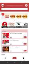 Classic Food Delivery App Flutter UI Kit Screenshot 1