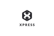 Letter X Hexagon Geometric Logo Design Vector v09 Screenshot 3