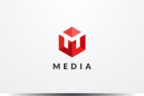 Letter M Hexagon Geomeric Logo Design Vector v13 Screenshot 1