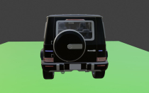 Gclassamg Vehicle 3D Model Screenshot 3