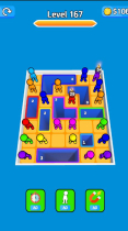 Drop People 3D Hole Puzzle Game Unity Source Code Screenshot 11