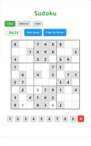 Sudoku JavaScript Game  Screenshot 1