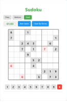 Sudoku JavaScript Game  Screenshot 3