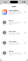 OmniAI Starter iOS ChatGPT GPT-5 AI Native SwiftUI Screenshot 3