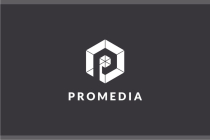 Letter P Hexagon Geometric Logo Design Vector v25 Screenshot 2