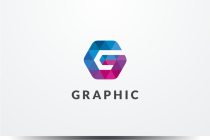 Letter G Hexagon Pixel Logo Design Vector v18 Screenshot 1