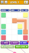 Color Dot Link Brain Puzzle - Unity Mobile Game Screenshot 4