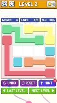 Color Dot Link Brain Puzzle - Unity Mobile Game Screenshot 6