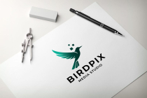 Pixel Bird Media Studio Logo Screenshot 1