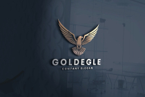 Golden Eagle Bird Pro Logo Screenshot 1