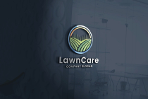 Abstract Lawn and Field Logo Screenshot 1