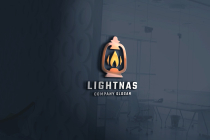 Vintage Lantern and Light Logo Screenshot 1