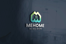 Modern Real Estate Letter M Pro Logo Screenshot 1