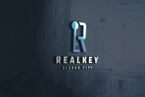 Real Key Letter R Logo Screenshot 1