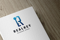 Real Key Letter R Logo Screenshot 2