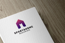 Spartan Helmet and Home Logo Screenshot 2