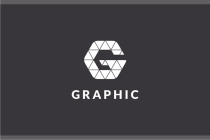 Letter G Hexagon Pixel Logo Design Vector v15 Screenshot 2