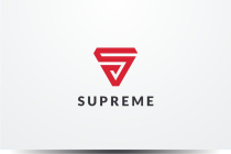 Supreme Letter S Logo Design Vector v05 Screenshot 1