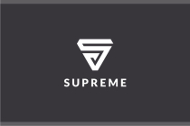 Supreme Letter S Logo Design Vector v05 Screenshot 2