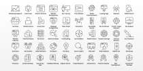 300 Business SEO and Finance Icons Screenshot 3