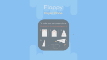 Flappy Paper Plane - HTML5 Construct Game Screenshot 3