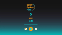 Solar System Falls - HTML5 Construct Game Screenshot 4