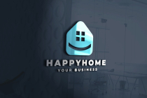 Happy Home Real Estate Pro Logo Screenshot 1