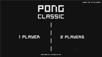 Pong Classic - HTML5 Construct Game Screenshot 1