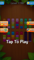 Color Wood Sort Merge Puzzle Unity Source Code Screenshot 11