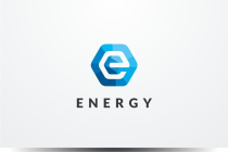 Letter E Hexagon Logo Design Vector v26 Screenshot 1