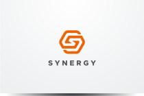 Synergy Letter S Hexagon Logo Design Vector v12b Screenshot 1