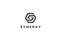 Synergy Letter S Hexagon Logo Design Vector v12b Screenshot 3