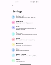 Retune - Music Player Android Source Code Screenshot 2
