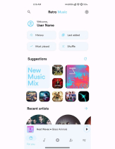 Retune - Music Player Android Source Code Screenshot 8