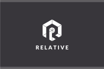 Letter R Hexagon Geometric Logo Design Vector v11 Screenshot 2