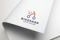 Abstract Digital Bike Logo Screenshot 2