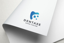 Abstract Digital Dental Logo Screenshot 2
