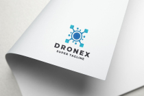 Abstract Drone Technology Pro Logo Screenshot 2
