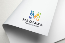 Digital Media Letter M Logo Screenshot 2