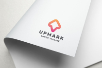 Up Arrow and Modern Logo Screenshot 2