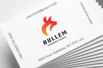 Abstract Bull Head Logo Screenshot 2