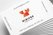 Abstract Geometric Fox Logo Screenshot 2