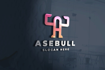 Bull and Letter A Logo Screenshot 1