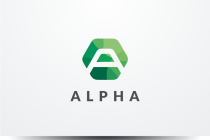 Letter A Hexagon Logo Design Vector v25 Screenshot 1